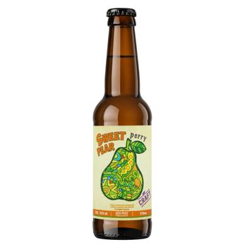 Сидр Holiday Brewery Sweet Pear Perry 5,5% 0.33л - купити, ціни на NOVUS - фото 1