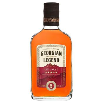 Коньяк України Georgian Legend 5 років 40% 250мл - купити, ціни на Ідеал - фото 1