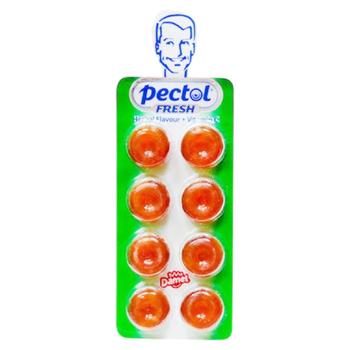 Льодяники Damel Pectol Herbal +vit C блістер 20г - купити, ціни на Grono - фото 1