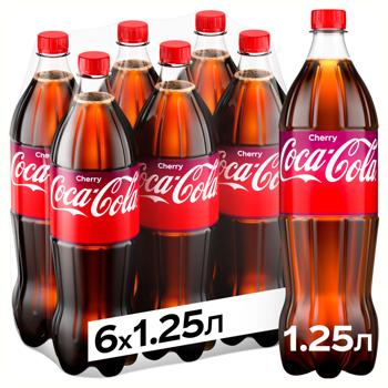 Напиток газированный Coca-Cola Cherry 1,25л