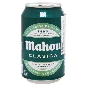 Пиво Mahou Clasica світле 4,8% 0,33л - купити, ціни на NOVUS - фото 2