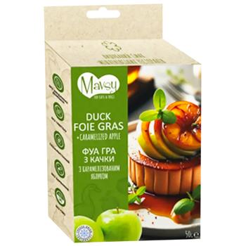 Mavsy Freeze Dried Duck Foie Gras with Caramelized Apple Dog Snack 50g - buy, prices for MasterZoo - photo 1