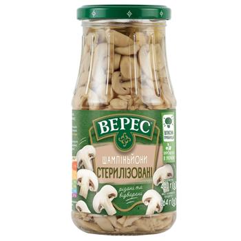 Печериці Верес стерилізовані 440г - купити, ціни на Grono - фото 1