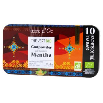 Чай TR 10шт зелений мятний Біо (Фр) - купить, цены на КОСМОС - фото 2