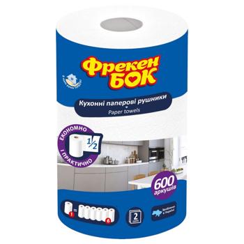 Freken Bok Paper Towel 600 sheets - buy, prices for MegaMarket - photo 1