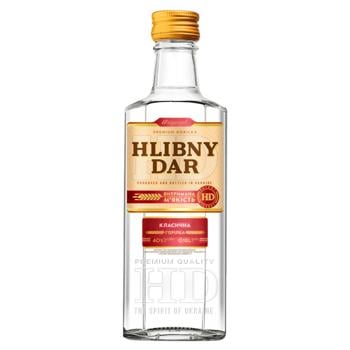 Hlibnyi Dar Classic Vodka 40% 180ml - buy, prices for MegaMarket - photo 1