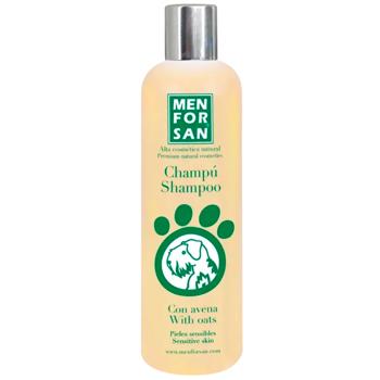 Шампунь Menforsan Sensitive Skin для чутливої шкіри собак з вівсом 300мл