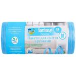 Fantasy Biodegradable Garbage Bags with Handles 35l 30pcs