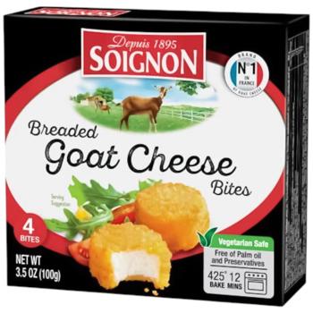 Soignon Breaded Goat Cheese Bites 100g - buy, prices for Auchan - photo 1