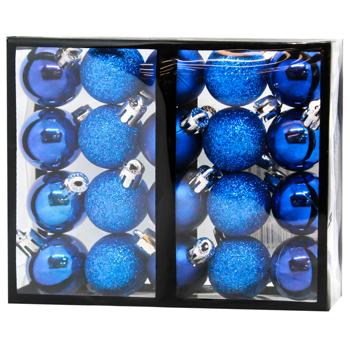 Blue Plastic Balls Set 20pcs*3cm - buy, prices for Za Raz - photo 1