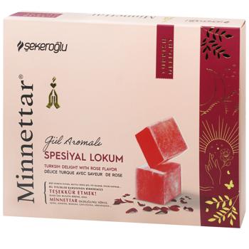 Minnetar Turkish Delight with Rose Flavor 300g - buy, prices for - photo 3