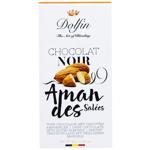 Dolfin Dark Chocolate with Salted Almonds 60% 30g