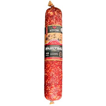 Agrotem Sausage French salami semi-smoked top grade - buy, prices for Auchan - photo 1