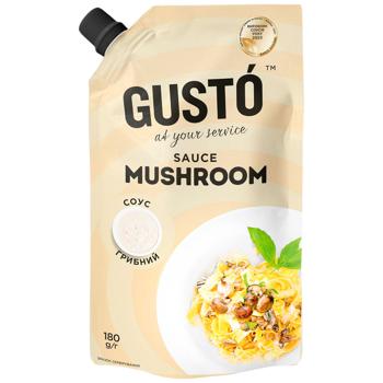 Gusto 30% Mushroom Sauce 180g - buy, prices for NOVUS - photo 1