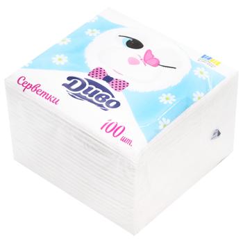 Dyvo 1-ply Napkins 33х33cm 100pcs - buy, prices for EKO Market - photo 3