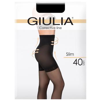 Giulia Slim 40 Den Women's Tights s.3 Nero