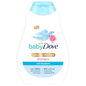 Шампунь Dove Baby Интенсивное увлажнение 400мл - купить, цены на КОСМОС - фото 1