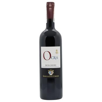 Вино Guicciardini Strozzi Ocra Bolgheri красное сухое 13,5% 0,75л - купить, цены на WINETIME - фото 1