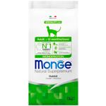 Корм сухий Monge Monoprotein з кроликом для котів 1,5кг