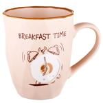 Breakfast Peach Porcelain Cup 355ml