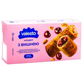 Valesto Frozen Strudel with Cherry 350g - buy, prices for - photo 2