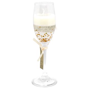 Jelly Candle in Glass 5x22cm in assortment Jelly Candle in Glass 5x22cm in assortment - buy, prices for - photo 2