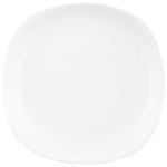 Ardesto Molize Square White Dinner Plate 27x27cm