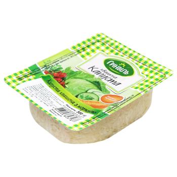 Капуста квашена Грінвіль з морквою 500г - купити, ціни на ULTRAMARKET - фото 1