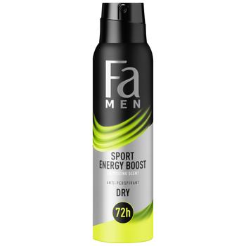 Антиперспірант аерозольний Fa Men Sport Energy Boost 150мл