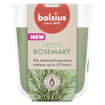 Bolsius Rosemary Scented Candle in Glass 80/73