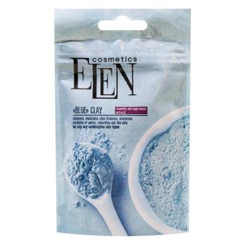 Elen Cosmetics Sage and Rosemary Extract Blue Clay 40g - buy, prices for MegaMarket - photo 1