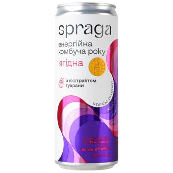 Spraga Kombucha Berries Energy Drink 0.33l - buy, prices for COSMOS - photo 1
