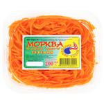 Овощи морковь 200г