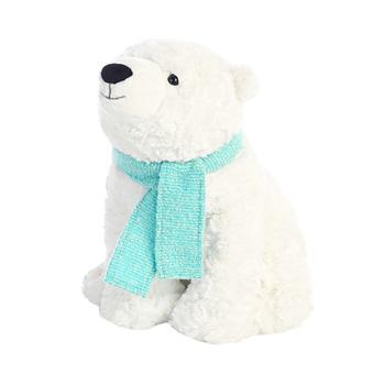 Aurora Polar Bear With Scarf Soft Toy 25cm - buy, prices for ULTRAMARKET - photo 2