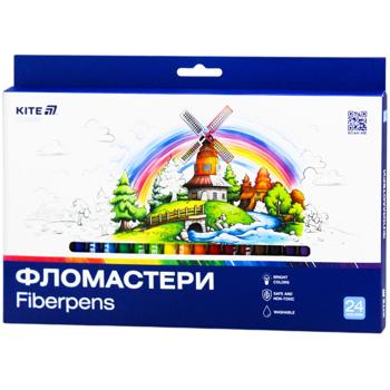 Kite Classic Fiberpens 24pcs - buy, prices for Za Raz - photo 3