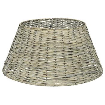 Everlands Rattan Christmas Tree Skirt Basket 28x70cm