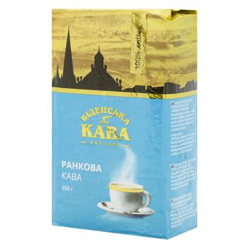 Videnska Kava Lviv Morning Ground Coffee 250g - buy, prices for MegaMarket - photo 1