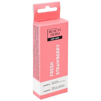 Beauty Derm Fresh Strawberry Lip Balm 10ml - buy, prices for MasterZoo - photo 1