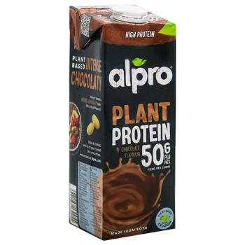 Напиток соевый Alpro Plant Protein со вкусом шоколада 1л - купить, цены на NOVUS - фото 2