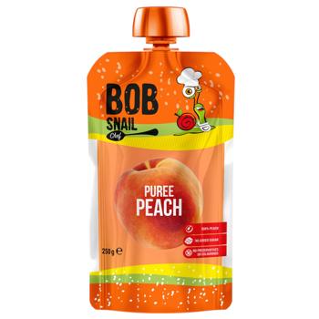 Пюре Bob Snail персикове 250г