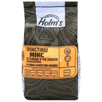 Пластівці Holm's Мікс з суміші 9-ти злаків дрібнозернові 500г - купити, ціни на Чудо Маркет - фото 3