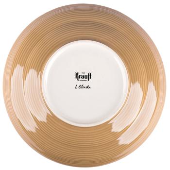 Krauff Zen Brown Deep Plate 21.5cm - buy, prices for Za Raz - photo 5