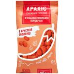 Арахіс Субота смажений солоний в хрусткій оболонці зі смаком солодкого перцю чилі 100г