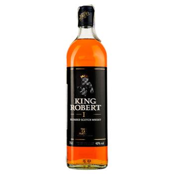 Виски King Robert II 40% 0,7л - купить, цены на Auchan - фото 1