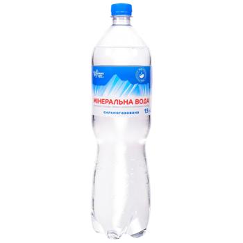 Ukrainska Zirka Vivas Strongly Carbonated Water 1.5l - buy, prices for COSMOS - photo 1