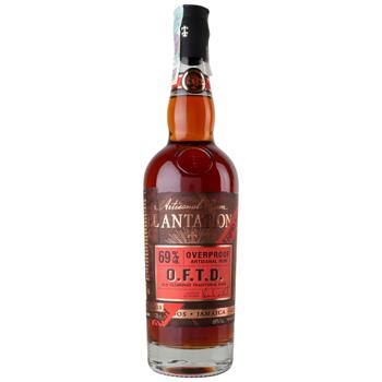 Plantation Overproof Rum 69% 0.7l - buy, prices for Epicentr FOOD - photo 1
