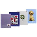 Тетрадь Interdruk чистый лист А5 16 листов в ассортименте