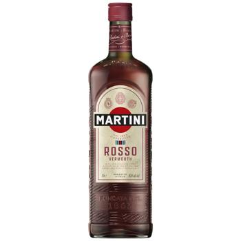 Martini Rosso Red Dessert Vermouth 15% 1l - buy, prices for Ideal - photo 1