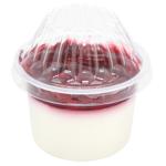 Panna Cotta Dessert with Cherries, pcs