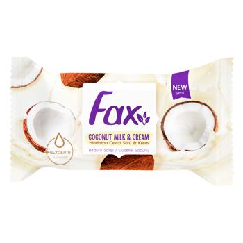 Fax Cream and Coconut Milk Soap 60g - buy, prices for MegaMarket - photo 1